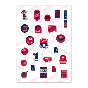 MECC Sticker Set